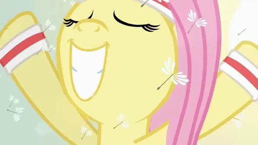🥰 Стикер «Fluttershy animated» для Telegram