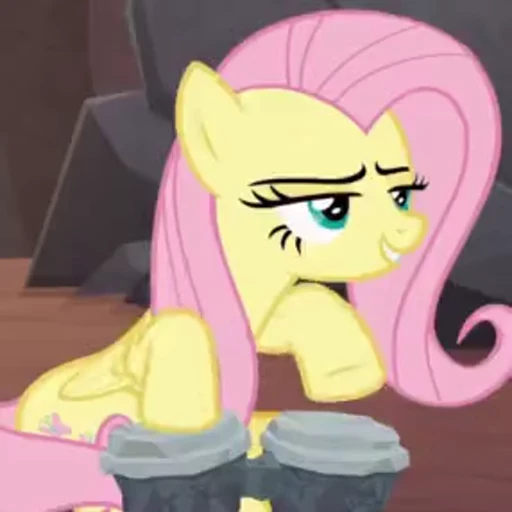 😏 Стикер «Fluttershy animated» для Telegram