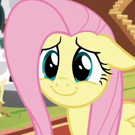 🥰 Стикер «Fluttershy animated» для Telegram