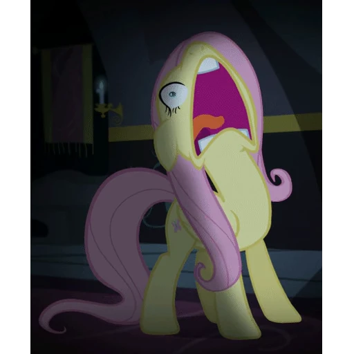 😱 Стикер «Fluttershy animated» для Telegram