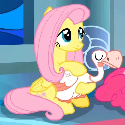 😑 Стикер «Fluttershy animated» для Telegram