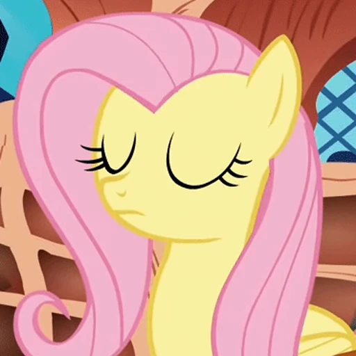 👎 Стикер «Fluttershy animated» для Telegram