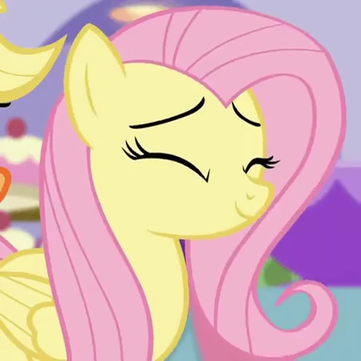 😌 Стикер «Fluttershy animated» для Telegram