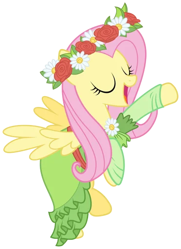 🌸 Стикер «Fluttershy 2» для Telegram