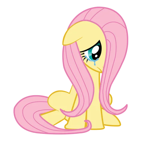 🥺 Стикер «Fluttershy 2» для Telegram