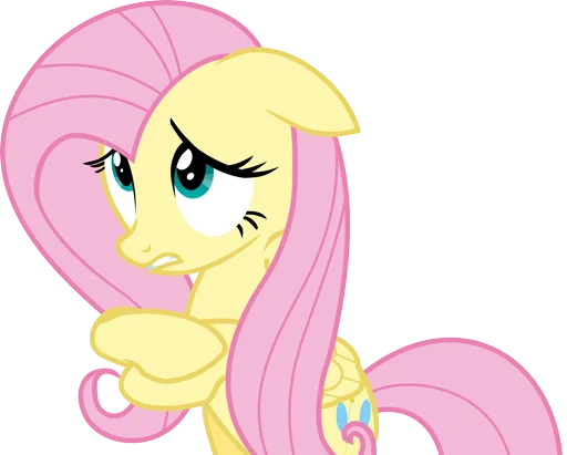 😅 Стикер «Fluttershy 2» для Telegram