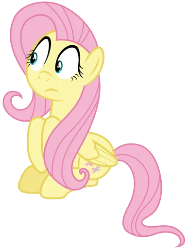 😐 Стикер «Fluttershy 2» для Telegram