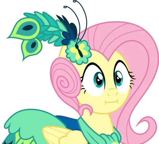 😐 Стикер «Fluttershy 2» для Telegram