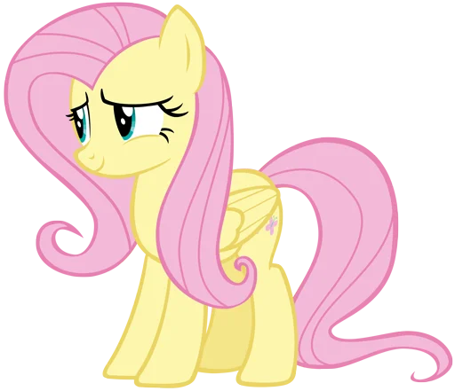 😌 Стикер «Fluttershy 2» для Telegram