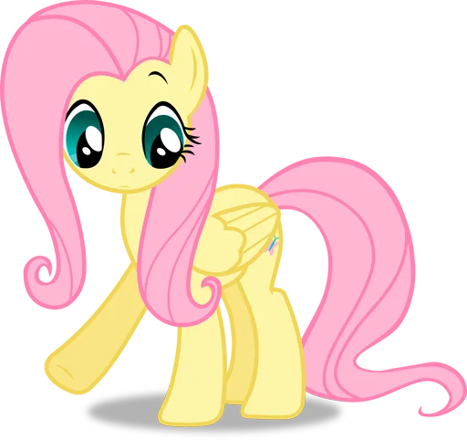 😐 Стикер «Fluttershy 2» для Telegram