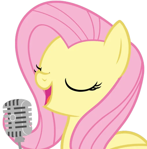 🎙 Стикер «Fluttershy 2» для Telegram