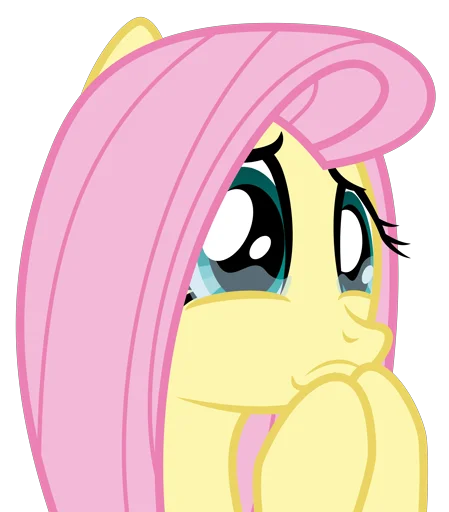 🥺 Стикер «Fluttershy 2» для Telegram