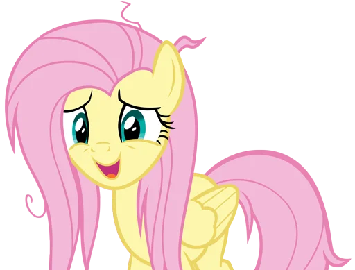 😅 Стикер «Fluttershy 2» для Telegram
