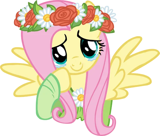 🌸 Стикер «Fluttershy 2» для Telegram