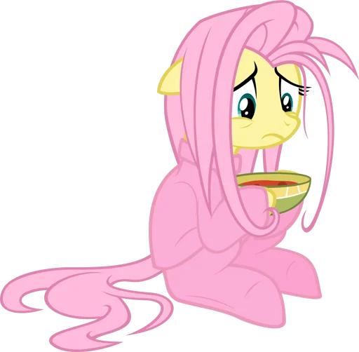 😴 Стикер «Fluttershy 2» для Telegram