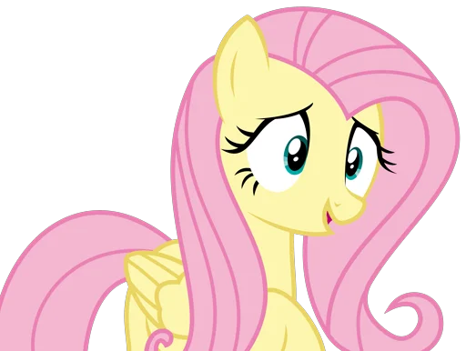 😅 Стикер «Fluttershy 2» для Telegram