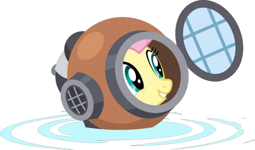 😃 Стикер «Fluttershy 2» для Telegram