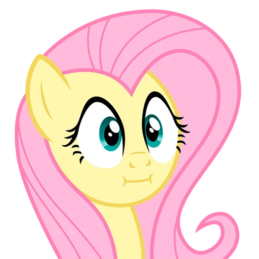 Стикерпак Fluttershy 2 для Telegram