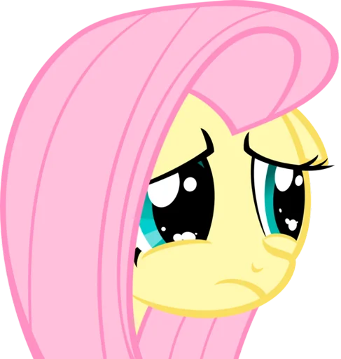 🥺 Стикер «Fluttershy 2» для Telegram