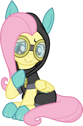😄 Стикер «Fluttershy 2» для Telegram