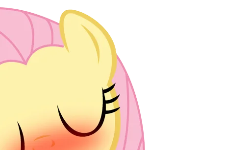 💋 Стикер «Fluttershy 2» для Telegram