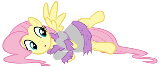 😮 Стикер «Fluttershy 2» для Telegram