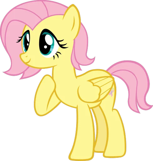 😍 Стикер «Fluttershy 2» для Telegram