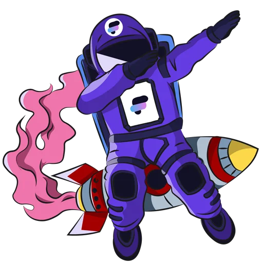 😎 Стикер «Flux» для Telegram