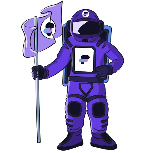 💪 Стикер «Flux» для Telegram