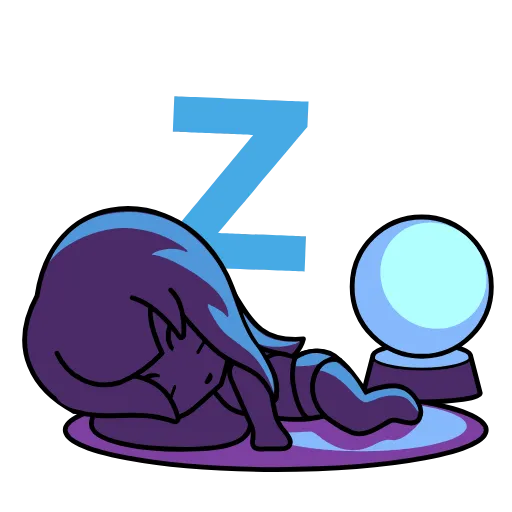 😴 Стикер «flux» для Telegram