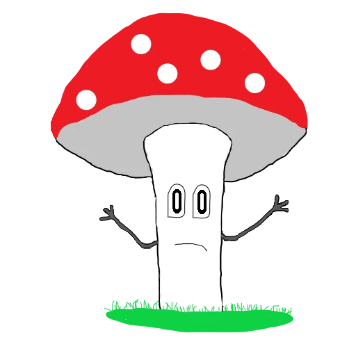 🤷‍♂️ Стикер «Fly agaric» для Telegram