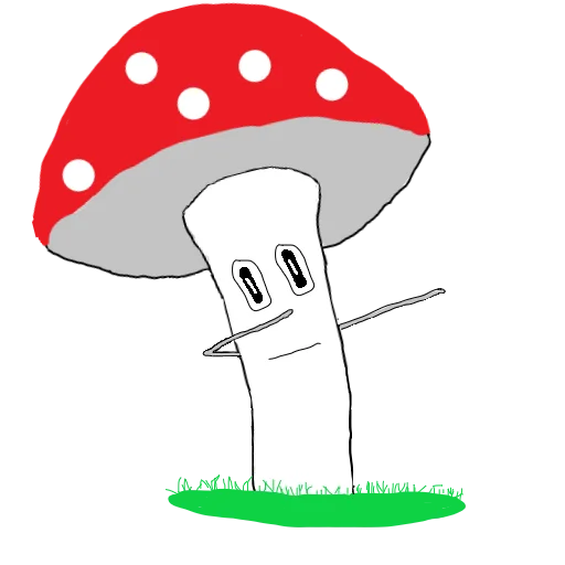 🤾‍♂️ Стикер «Fly agaric» для Telegram