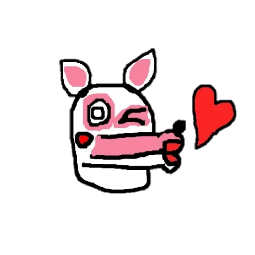 😘 Стикер «Fnaf 2» для Telegram