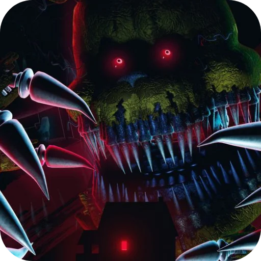 😠 Стикер «FNAF 4» для Telegram