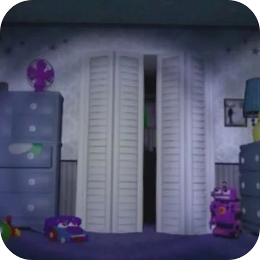 🚪 Стикер «FNAF 4» для Telegram