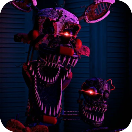 😁 Стикер «FNAF 4» для Telegram