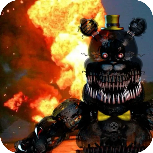 🧸 Стикер «FNAF 4» для Telegram