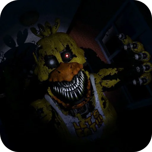 😁 Стикер «FNAF 4» для Telegram
