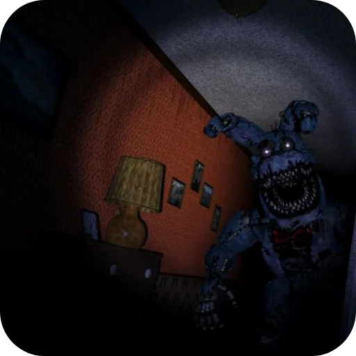 😗 Стикер «FNAF 4» для Telegram