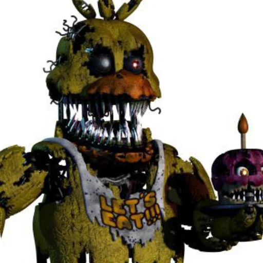 ☹ Стикер «FNAF 4» для Telegram