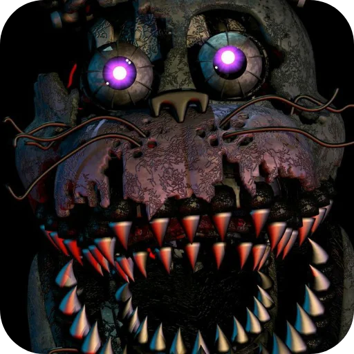 😁 Стикер «FNAF 4» для Telegram