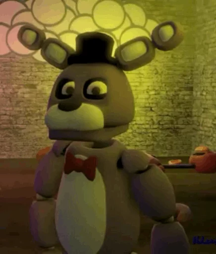 😍 Стикер «Fnaf?» для Telegram