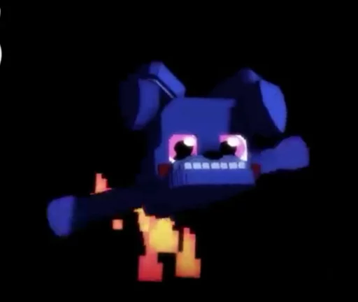 😐 Стикер «Fnaf?» для Telegram