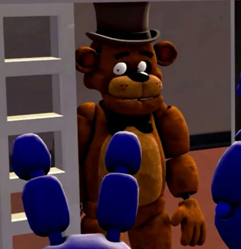 😨 Стикер «Fnaf?» для Telegram