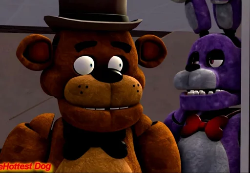😐 Стикер «Fnaf?» для Telegram