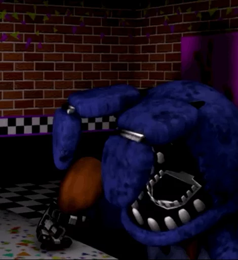 😞 Стикер «Fnaf?» для Telegram