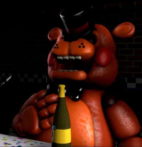 😴 Стикер «Fnaf?» для Telegram