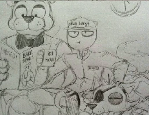 😐 Стикер «Fnaf?» для Telegram
