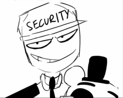 😈 Стикер «Fnaf?» для Telegram