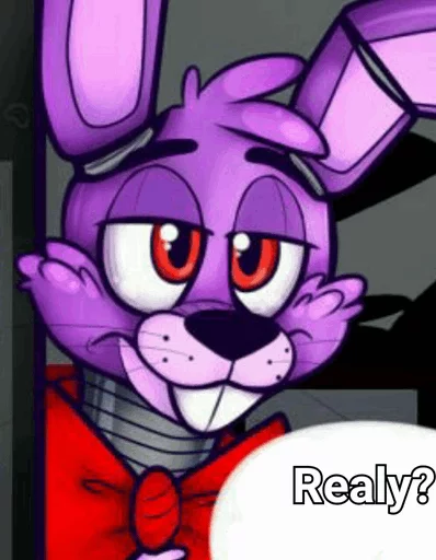 😐 Стикер «Fnaf?» для Telegram